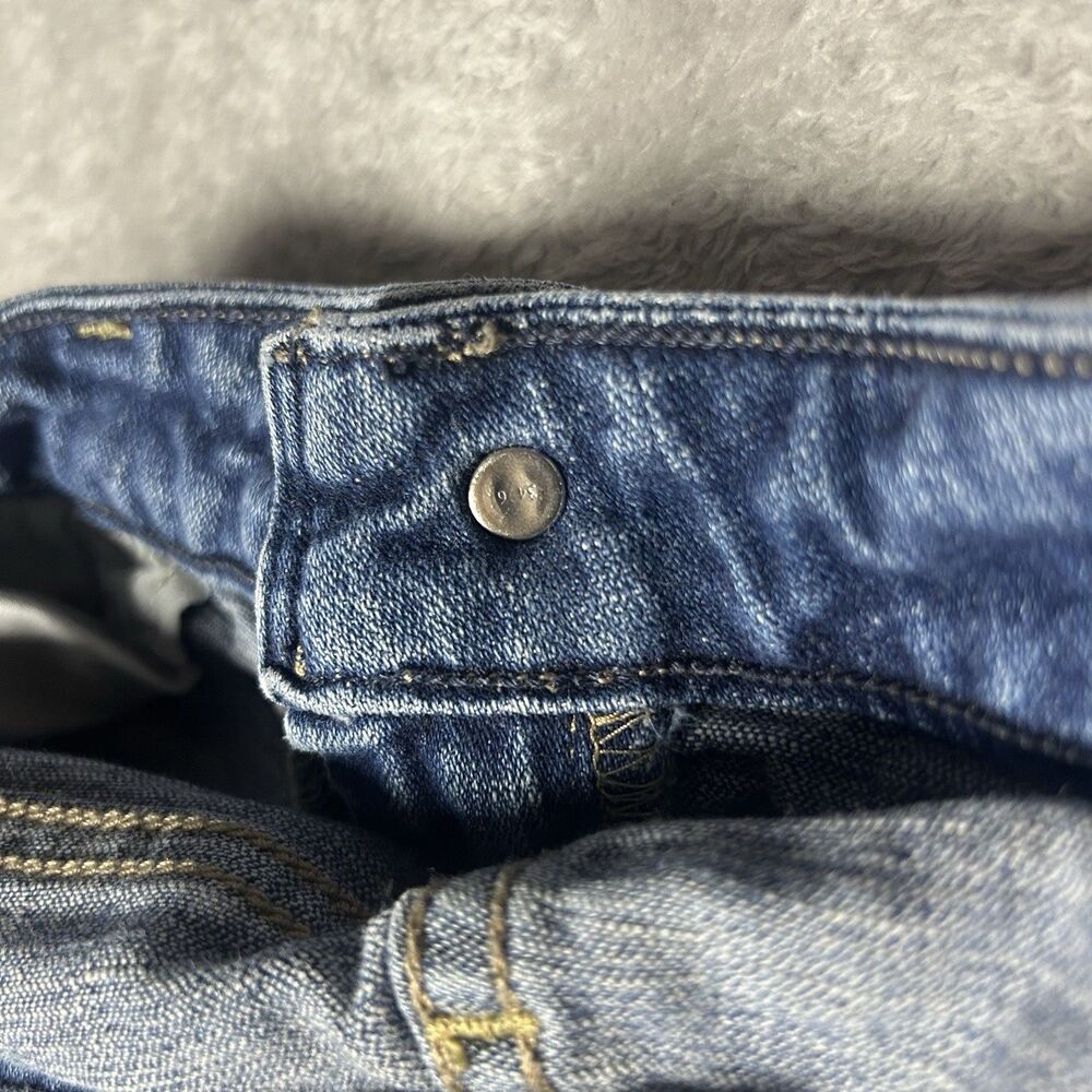 Y2K Women’s Levi’s Low Boot Cut 545 Dark Denim Jeans 2000S Western Size 10  - Picture 9 of 13